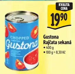 Albert Gustona rajčata sekaná nabídka