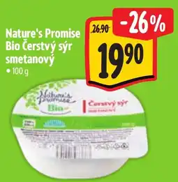 Albert Nature's Promise Bio Čerstvý sýr smetanový nabídka