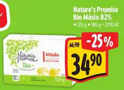 Albert Nature's Promise Bio Máslo 82% nabídka
