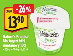 Albert Nature's Promise Bio Jogurt bílý smetanový 10% nabídka