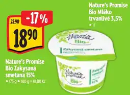 Albert Nature's Promise Bio Zakysaná smetana 15% nabídka