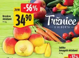 Albert Tržnice u alberta broskve skládané nabídka