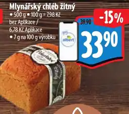 Albert Mlynářský chléb žitný nabídka