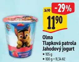 Albert Olma Tlapková patola Jahodový jogurt nabídka