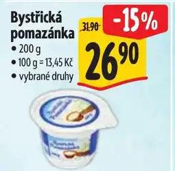 Albert Bystřická pomazánka nabídka