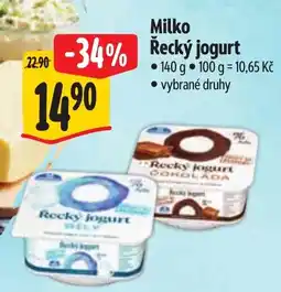 Albert Milko Řecký jogurt nabídka