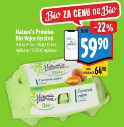 Albert Nature's Promise Bio Vejce čerstvá nabídka