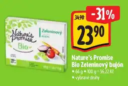 Albert Nature's Promise Bio Zeleninový bujón nabídka