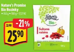 Albert Nature's Promise Bio Rozinky nabídka