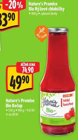 Albert Nature's Promise Bio Kečup nabídka