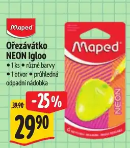 Albert Maped Ořezávatko NEON Igloo nabídka