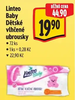 Albert Linteo Baby Dětské vlhčené ubrousky nabídka