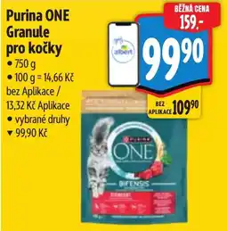 Albert Purina ONE Granule pro kočky nabídka