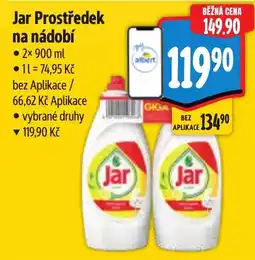 Albert Jar prostředek na nádobí nabídka