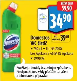 Albert Domestos WC čistič nabídka