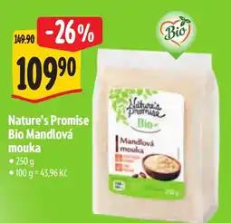 Albert Nature's Promise Bio Mandlová mouka nabídka
