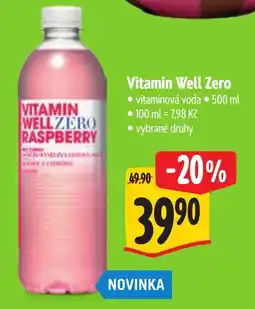 Albert Vitamin Well Zero Raspberry nabídka