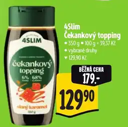Albert 4Slim čekankový topping nabídka