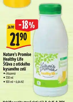 Albert Nature's Promise šťáva z otického kysaného zelí nabídka