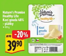 Albert Nature's Promise Koží gouda 48% - plátky nabídka