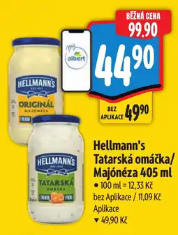 Albert Hellmann's Tatarská omáčka nabídka