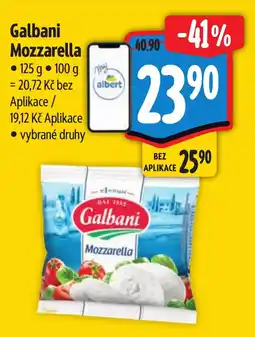 Albert Galbani Mozzarella nabídka
