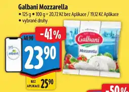 Albert Galbani Mozzarella nabídka