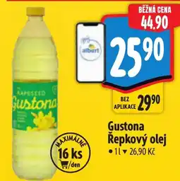 Albert Gustona Řepkový olej nabídka