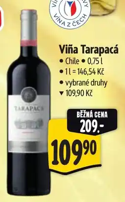 Albert Viña Tarapacá nabídka