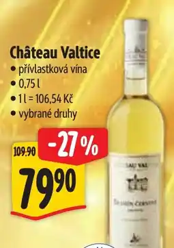 Albert Château Valtice nabídka