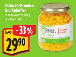 Albert Nature's Promise Bio Kukuřice nabídka