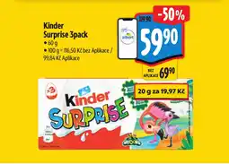 Albert Kinder Surprise 3pack nabídka