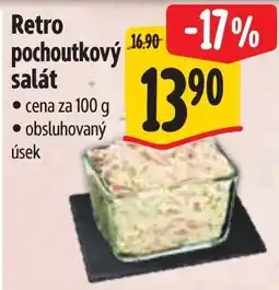 Albert Retro pochoutkový salát nabídka