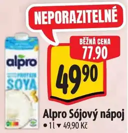 Albert Alpro Sójový nápoj nabídka