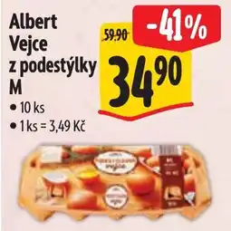 Albert Albert Vejce z podestýlky M nabídka