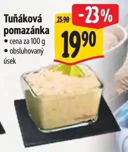 Albert Tuňáková pomazánka nabídka