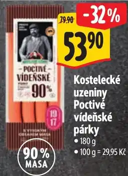 Albert Pocitve vídeňské párky nabídka