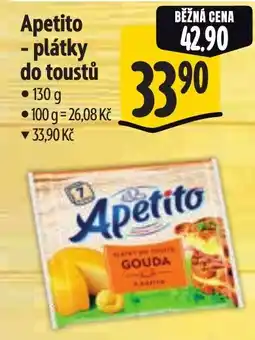 Albert Apetito plátky do toustů gouda nabídka