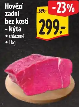 Albert Hovězí zadní bez kosti - kýtka nabídka