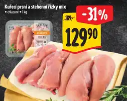 Albert Gourmet kuřecí prsní a stehenní řízky mix nabídka