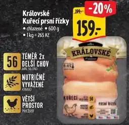 Albert Královské kuřecí prsní řízky nabídka
