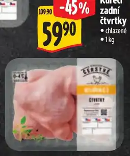 Albert Čerstvé kurečí zadní čtvrtky nabídka