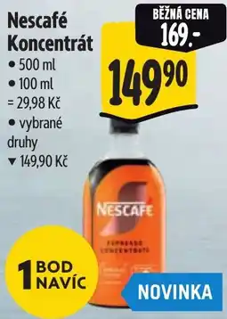 Albert Nescafe Koncentrát nabídka
