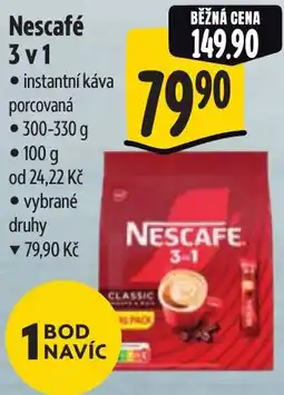 Albert Nescafé 3 v 1 nabídka