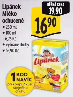 Albert Lipánek mléko ochucené nabídka