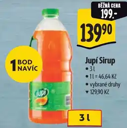Albert Jupí Sirup nabídka