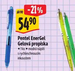 Albert Pentel EnerGel Gelová propiska nabídka