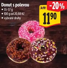 Albert Donut s polevou nabídka