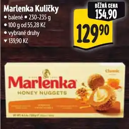 Albert Marlenka honey nuggets nabídka