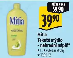 Albert Mitia tekuté mýdlo nabídka